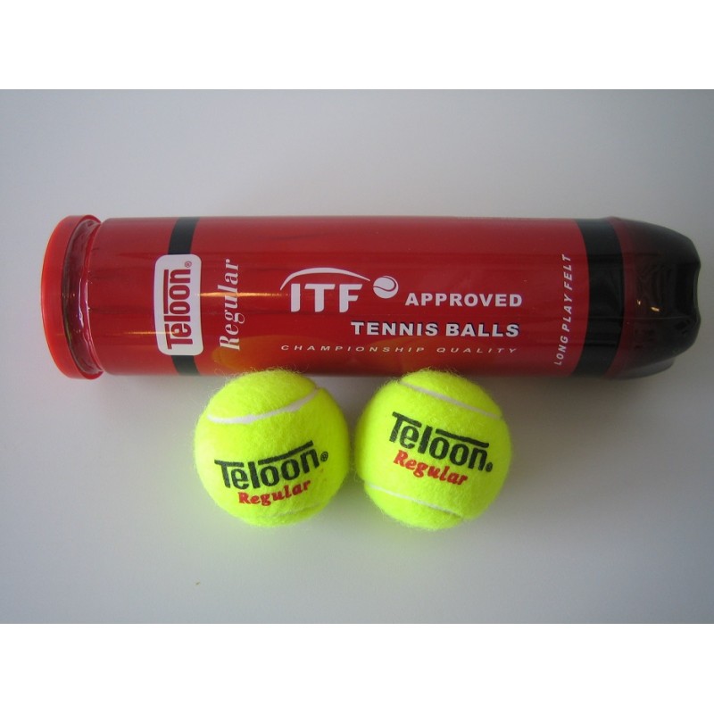Tennispallo Teloon Regular , tuubi 4 palloa