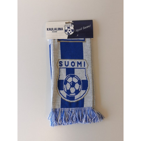 Suomi -kaulaliina, jalkapallo logolla