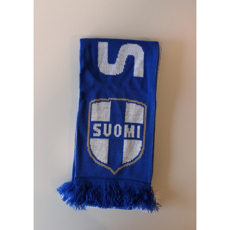 Suomi -kaulaliina, sini-valkoinen