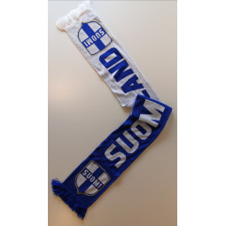 Suomi -kaulaliina, sini-valkoinen