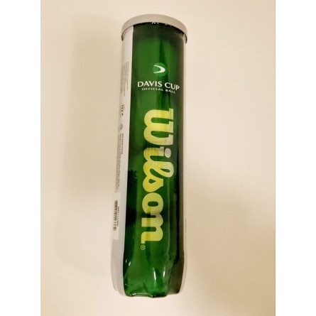Tennispallo Wilson Davis Cup , tuubi 4 palloa